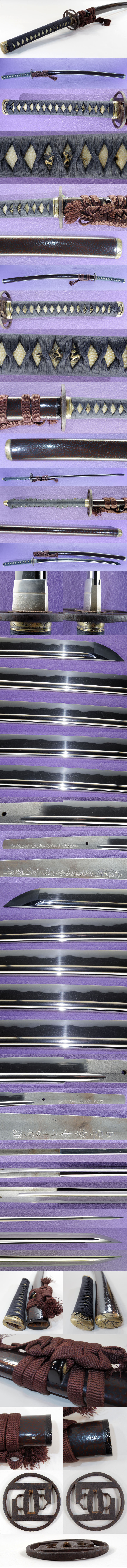 日本刀 刀 濃州関住藤原兼房正房謹作（二十四代兼房 荘田正房 合作