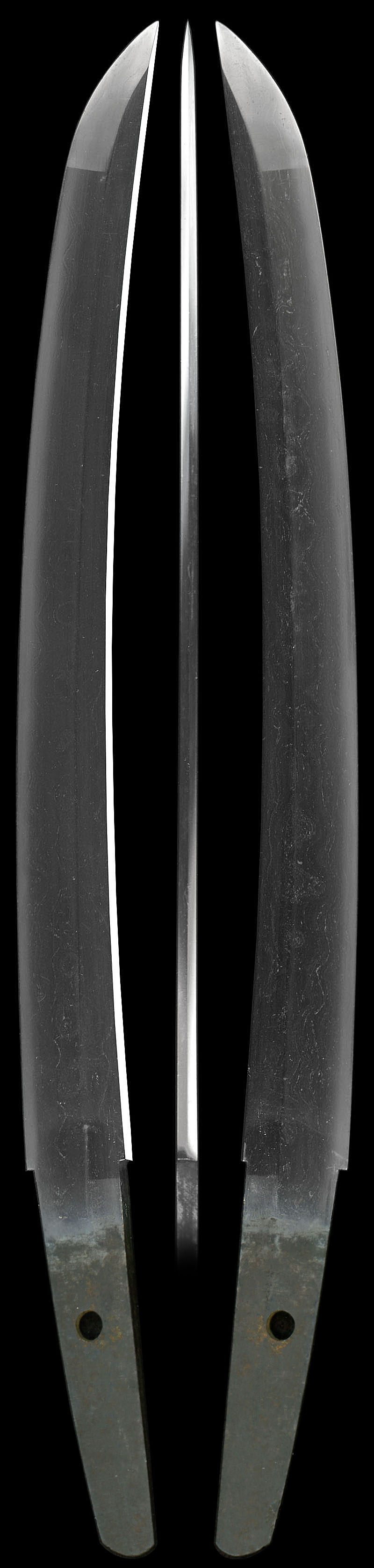 無銘 （綾杉肌）全体画像