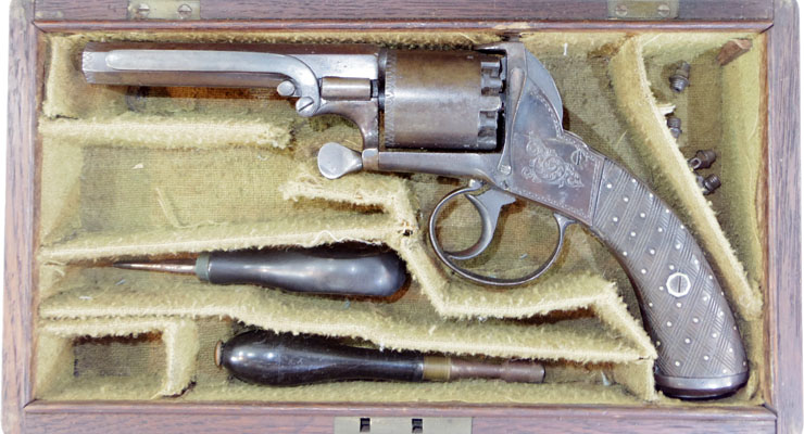 ADAMS REVOLVER (アダムズ6連発リボルバー) 管打銃写真