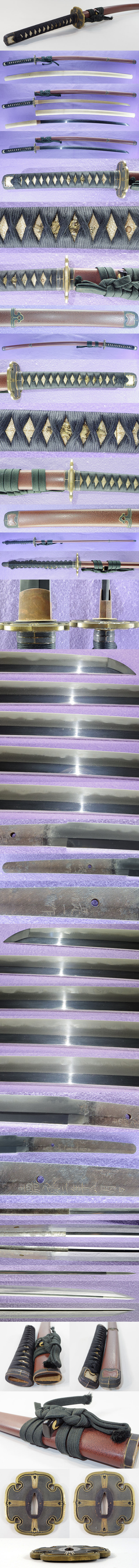 重要刀剣候補！！特別保存刀剣　徳川幕府御抱工　新々刀上々作【石堂運寿是一精鍛作之/安政四年二月日】二尺三寸七分弱　堂々たる名刀！！