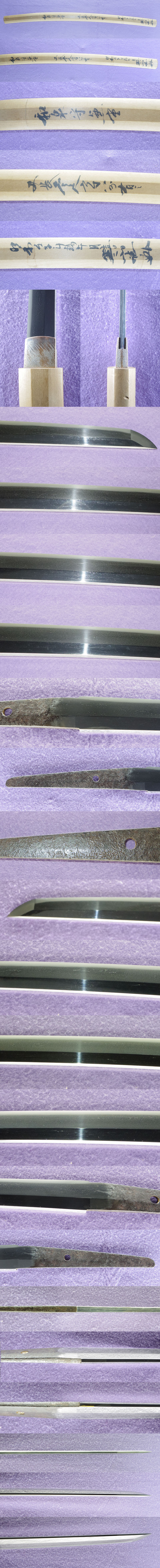 脇差　和泉守兼重 (宮本武蔵の愛刀) (新刀　上々作) (良業物)各部分画像