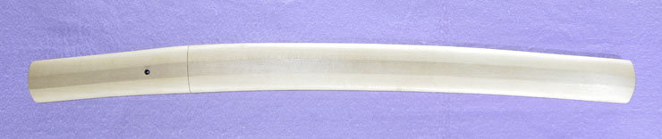 脇差　水心子正秀(花押) (刻印) (初代) (志津写) (新々刀最上作)　　　文化十二年八月日 於東武墨水辺応敬義需鍛之鞘
