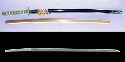 katana [tesshinsai sadahide yomato-no-kuni hosho sadamune den TENPO 10]
(kaou) (engraved)（echigo) (Echigo Takada Swordsmith)thumb