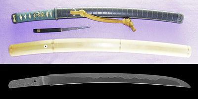 wakizashi [bizen osafun-ju yokoyama sukekane saku KOKA 5] (sinsintou jou-saku)thumb