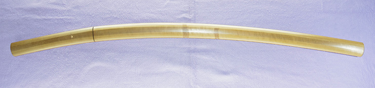 刀　小沢正寿作 進呈恩田繁君 (来写し)　　昭和四十六年仲秋鞘