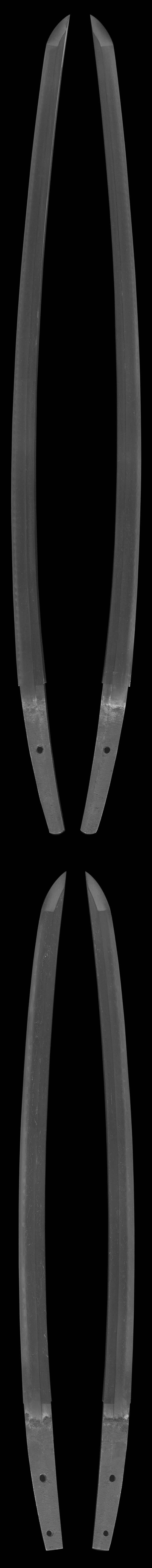 大小一腰大 刀 無銘小 脇差 無銘全体画像