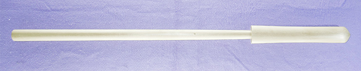 槍　法廣 (宮入法廣) (無鑑査刀匠）(正宗賞受賞刀匠) (宮入行平一門で隅谷正峯の門人）　　平成二十八年鮎季鞘